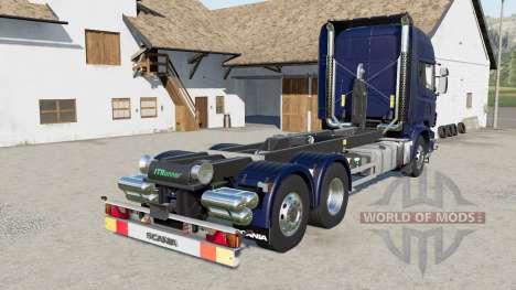 Scania R730 hooklift for Farming Simulator 2017