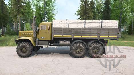KrAZ-255B for Spintires MudRunner
