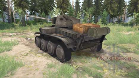 Light Tank Mk.VII (A17) Tetrarch for Spintires MudRunner