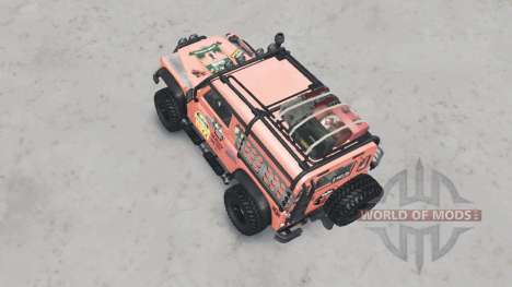 Land Rover Defender 90 for Spin Tires