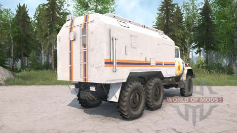 ZIL-131 EMERCOM of Russia for Spintires MudRunner