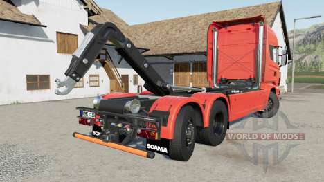 Scania R-series hooklift for Farming Simulator 2017