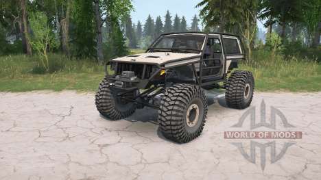 Jeep Cherokee 2-door (XJ) crawler for Spintires MudRunner