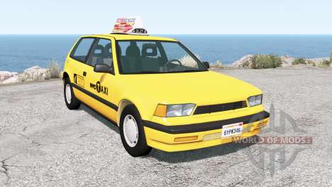Ibishu Covet New York Taxi for BeamNG Drive