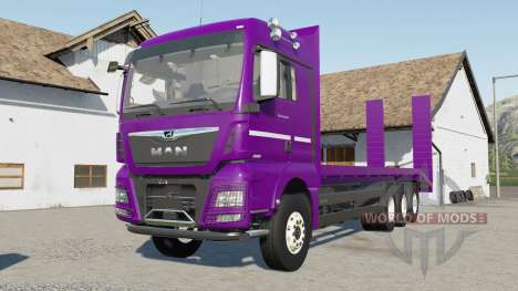 MAN TGX porte-engins for Farming Simulator 2017