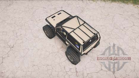 Jeep Cherokee 2-door (XJ) crawler for Spintires MudRunner
