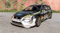 Ford Focus RS WRC (DA3) 2010 for BeamNG Drive