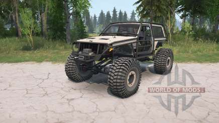 Jeep Cherokee 2-door (XJ) crawler for MudRunner
