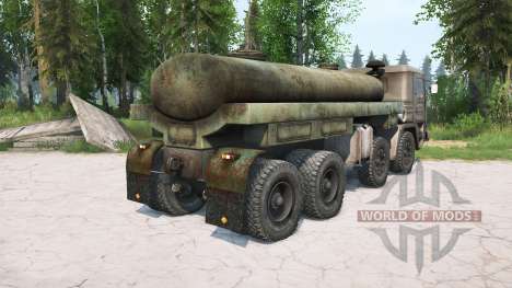 KrAZ-2E-6305 for Spintires MudRunner