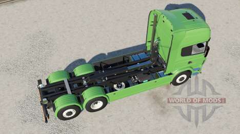 Scania R360〡R480〡R560〡R730 hooklift for Farming Simulator 2017