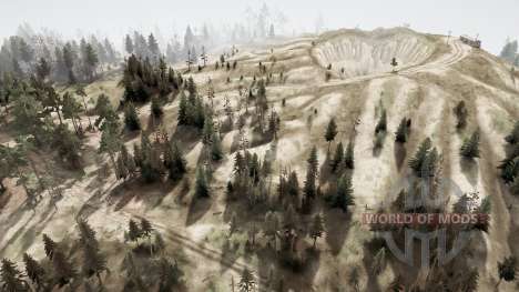 The volcano 2020 for Spintires MudRunner