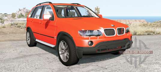 Bmw X5 (e53) 2002 For Beamng Drive