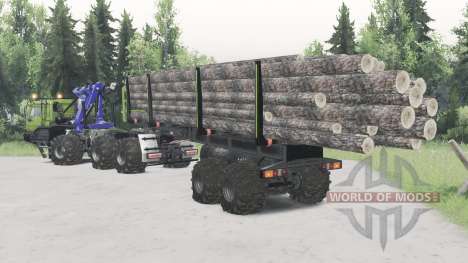 KamAZ-6345 Arctic for Spin Tires