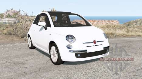 Fiat 500 (312) 2007 for BeamNG Drive