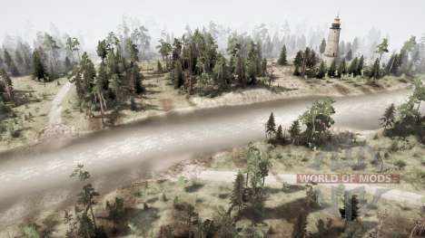 The churchyard for Spintires MudRunner