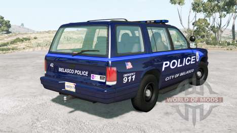Gavril Roamer Belasco Police v1.2 for BeamNG Drive