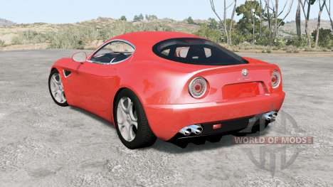 Alfa Romeo 8C Competizione for BeamNG Drive