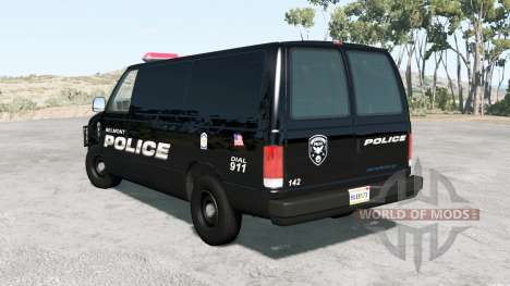 Gavril H-Series Belmont Police v1.1 for BeamNG Drive