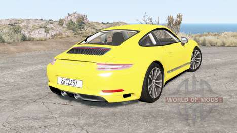 Porsche 911 Carrera T coupe (991) 2018 for BeamNG Drive