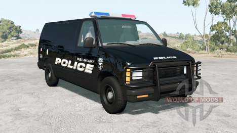 Gavril H-Series Belmont Police v1.1 for BeamNG Drive