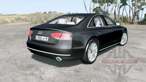 Audi A8 L quattro (D4) 2010 for BeamNG Drive