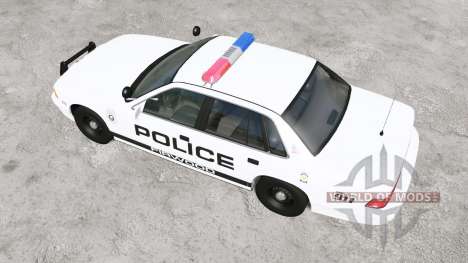 Gavril Grand Marshall Firwood Police v1.2 for BeamNG Drive