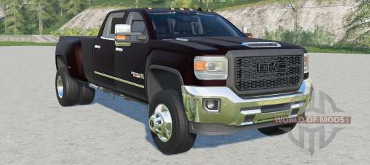 GMC Sierra 3500 HD Denali Crew Cab 2015 v1.4 for Farming Simulator 2017