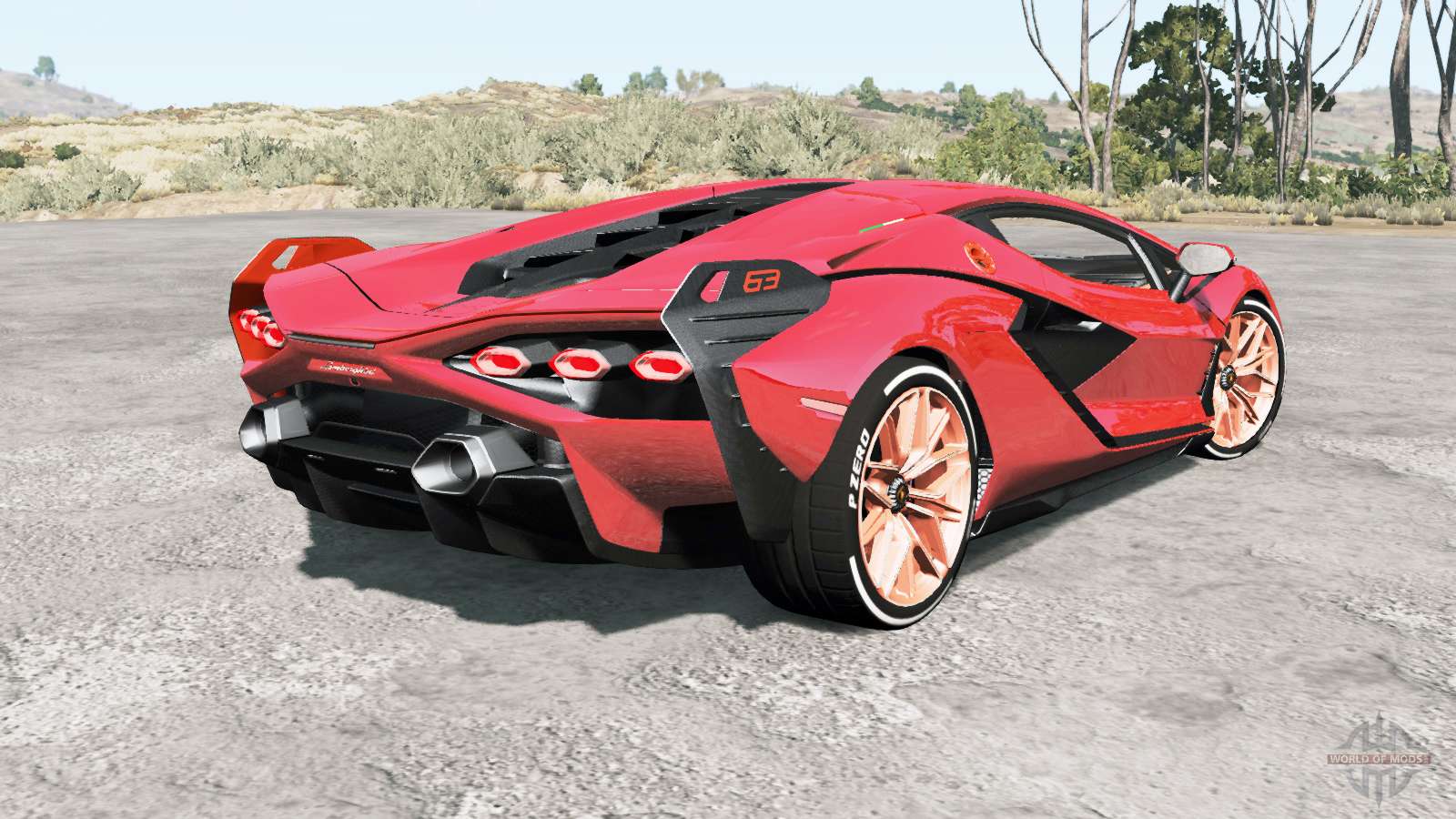 Beamng drive моды lamborghini