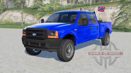 Ford F-250 Super Duty XL Double Cab 2002 for Farming Simulator 2017