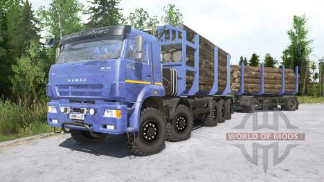 Kamaz-7330 for Spintires MudRunner