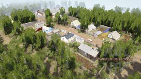 Ural 10: Village v1.1 for Spintires MudRunner