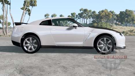 Nissan GT-R Spec V (R35) 2009 for BeamNG Drive