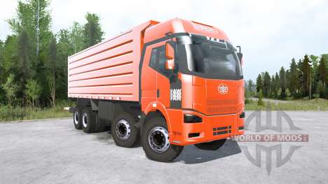 FAW Jiefang J6P 8x8 Dump Truck for Spintires MudRunner