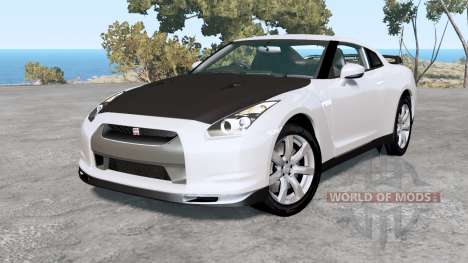 Nissan GT-R Spec V (R35) 2009 for BeamNG Drive