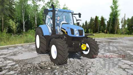 New Holland T6.160 for Spintires MudRunner