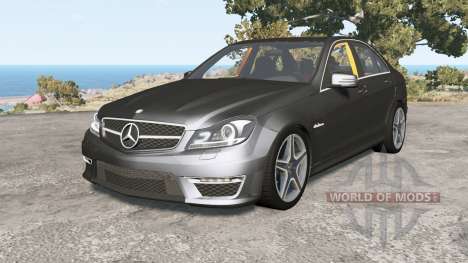 Mercedes-Benz C 63 AMG (W204) 2011 for BeamNG Drive