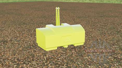 AGCO weight 2800 kg. for Farming Simulator 2017
