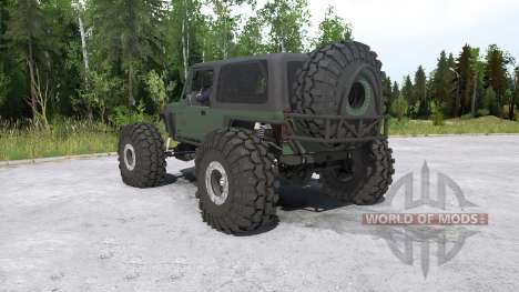 Jeep Wrangler crawler for Spintires MudRunner