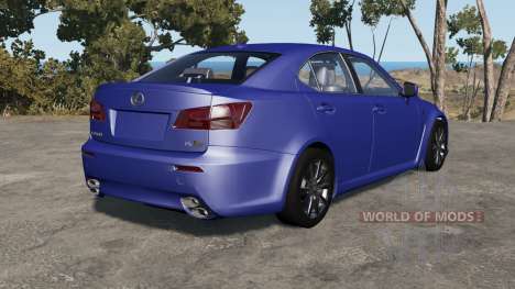 Lexus IS F (XE20) 2008 for BeamNG Drive