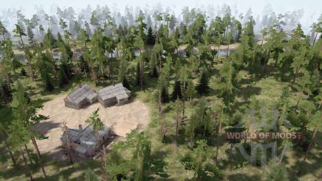 Into the woods on mushrooms for Spintires MudRunner