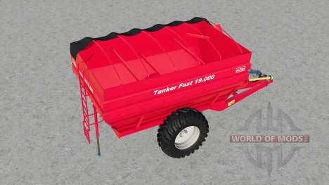 Jan Tanker Fast 19.000 for Farming Simulator 2017