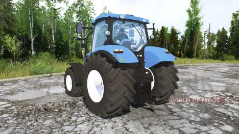 New Holland T6.160 for Spintires MudRunner