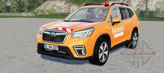 Subaru Forester Bauhof Weber for Farming Simulator 2017