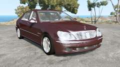 Mercedes-Benz S 600 (W220) 2005 for BeamNG Drive