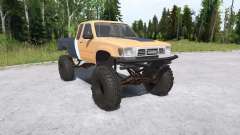 Toyota Hilux Xtra Cab crawler for MudRunner