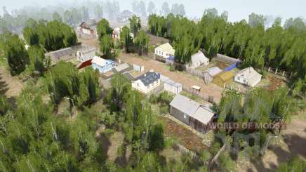 Ural 10: Village v1.1 for MudRunner
