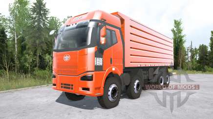 FAW Jiefang J6P 8x8 Dump Truck for MudRunner