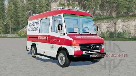 Mercedes-Benz Vario 614 D (Br.668) 1996 RTW for Farming Simulator 2017