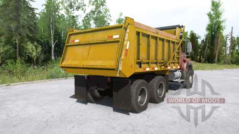 International WorkStar 6x4 Dump Truck 2008 for Spintires MudRunner