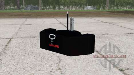 Claas weight for Farming Simulator 2015